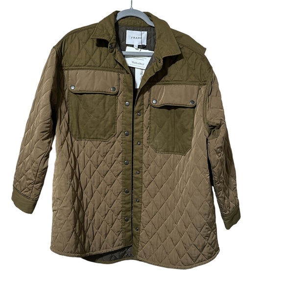 Frame Denim Jackets & Coats Frame Denim Utility Quilted Jacket